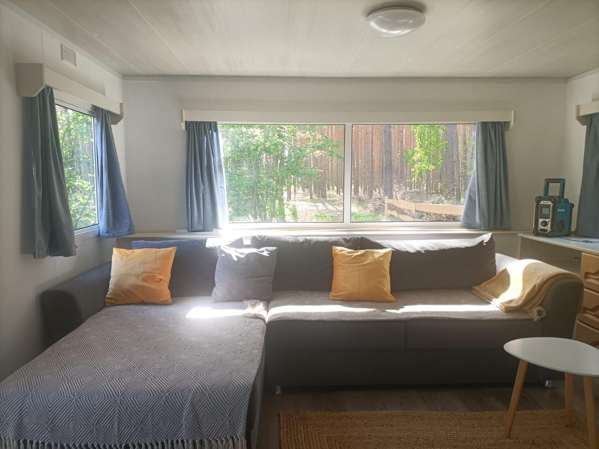 Tinyhaus Idyllisch Am Waldesrand Hotel Cottbus Ngoại thất bức ảnh