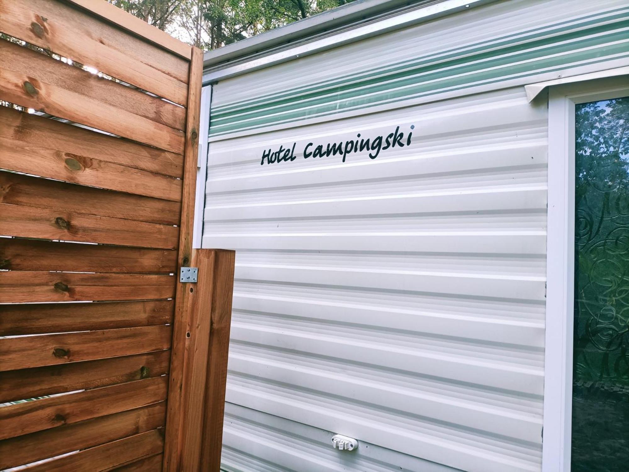 Tinyhaus Idyllisch Am Waldesrand Hotel Cottbus Ngoại thất bức ảnh