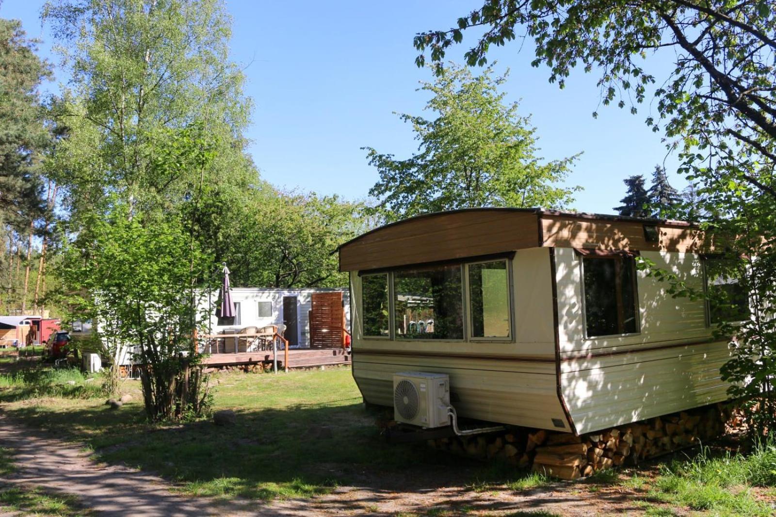 Tinyhaus Idyllisch Am Waldesrand Hotel Cottbus Ngoại thất bức ảnh